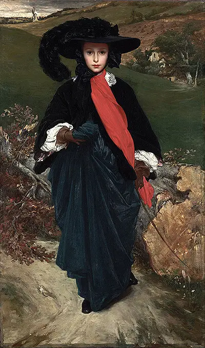 Portrait of May Sartoris Frederic Leighton